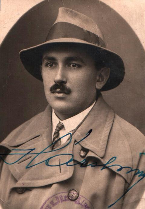 1931 - Hárs György igazolvány képe